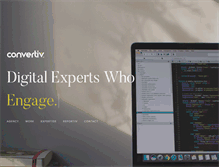 Tablet Screenshot of convertiv.com